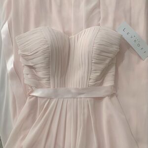 Blush bridesmaid/prom dress NWT